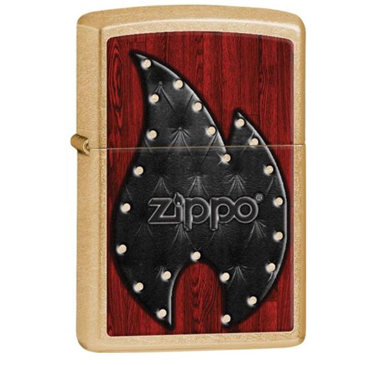 فندک زیپو مدل LEATHER FLAME کد 28832